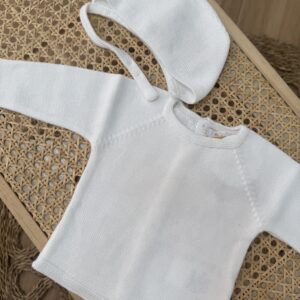 Jersey blanco y capota