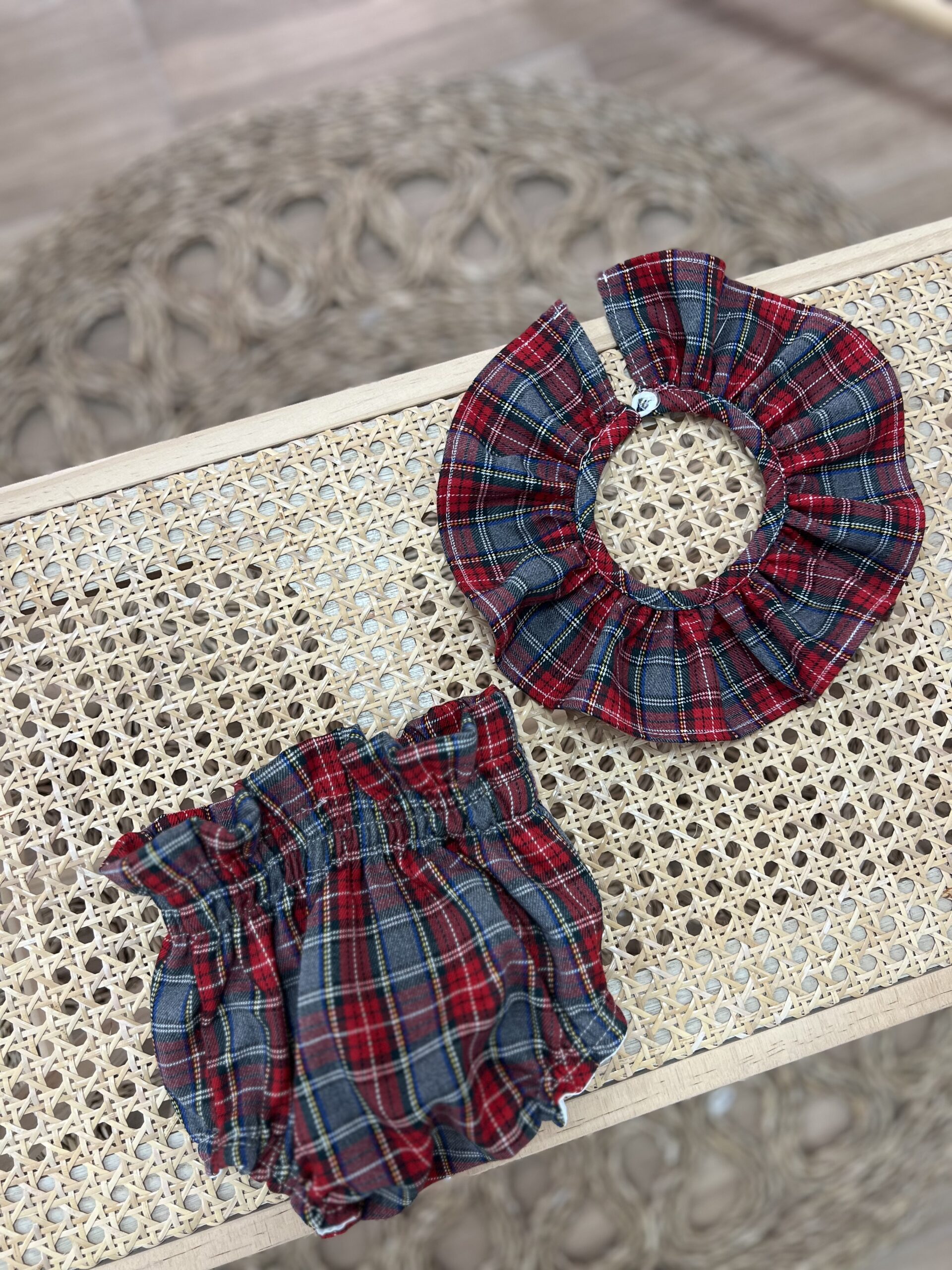 Braga Cuadro Tartán Gris - Imagen 2