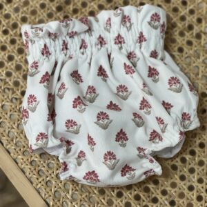 Braga micro pana flor rosa