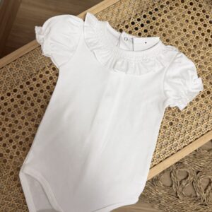 Body manga corta Cuello Nido