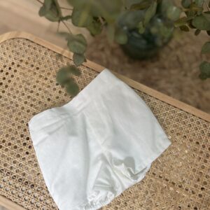 Pantalón corto Blanco
