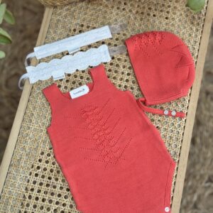 Pelele + Capota Coral