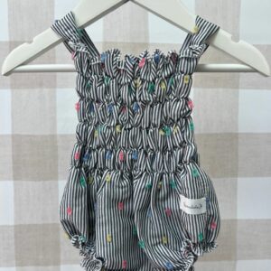 Peto rayas y plumeti multicolor