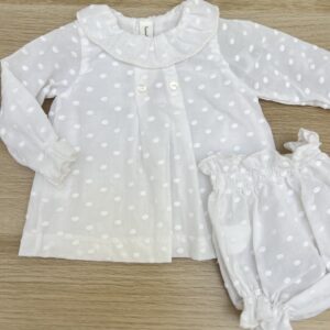 Vestido + Braga bodoco blanco