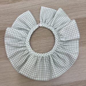 Cuello Vichy mini verde
