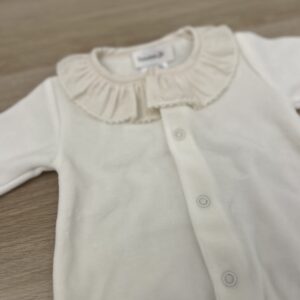 Pijama terciopelo beige