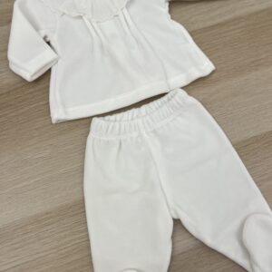 Pijama dos piezas crudo